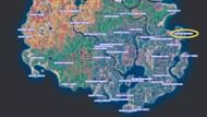 The exact location of Restful Retreat in Fortnite Chapter 4 Season 2 (Image via Epic Games)